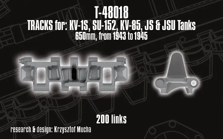 Rossagraph QuickTracks T-48018 bandlarv 1:48 KV JS