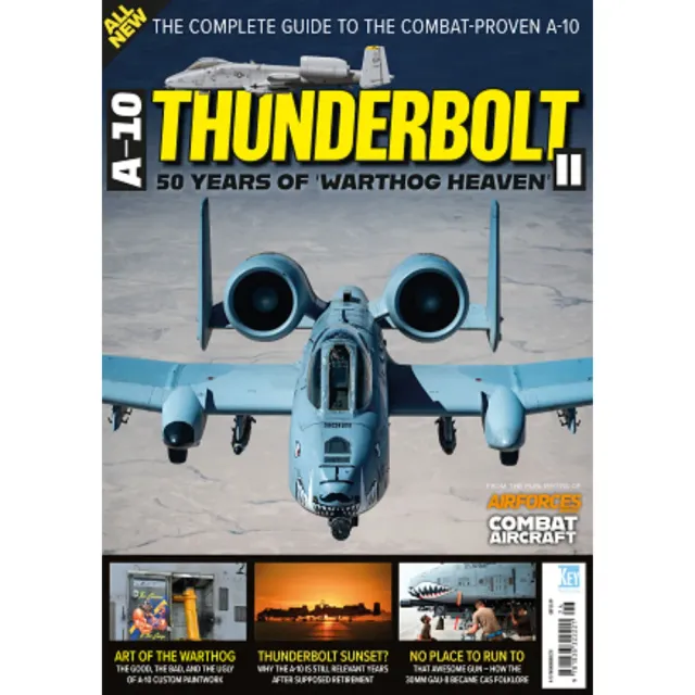 A-10 Thunderbolt 50 Years Hog Heaven flygbok
