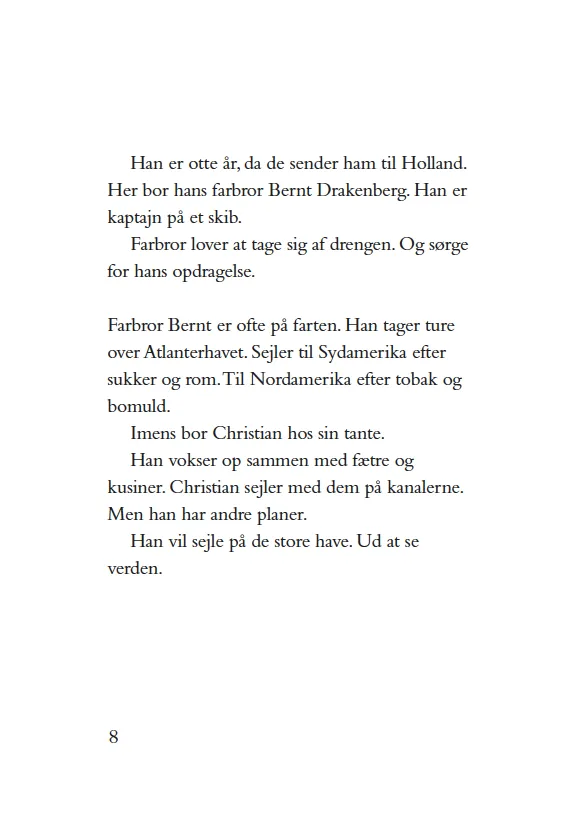 ABC Forlag Drakenberg tryckt bok världens äldste sjöman