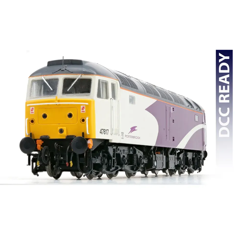 Heljan Class 47 47817 modellok OO Porterbrook DCC