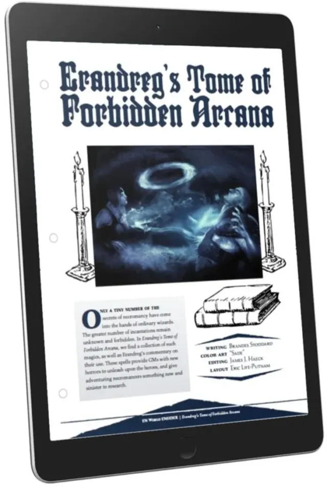 EN Publishing Forbidden Arcana D&D 5e trollformler PDF 9 besvärjelser