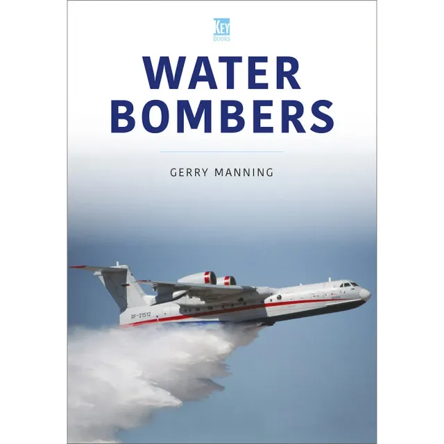 Water Bombers tryckt bok inbunden brandflygplan
