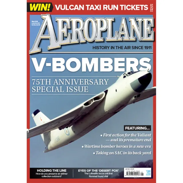 Aeroplane Monthly tidning maj 2026 V-bombare