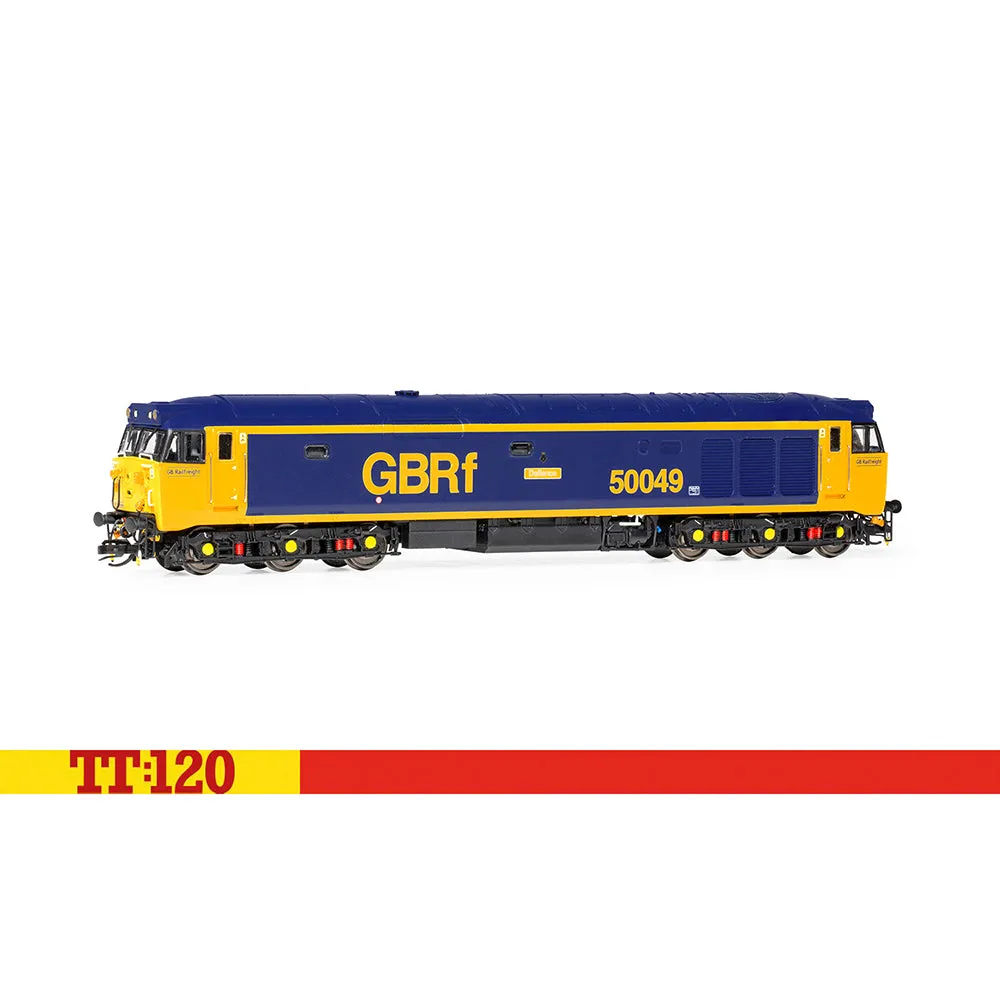 Hornby TT:120 Class 50 50049 Defiance modellok GBRf