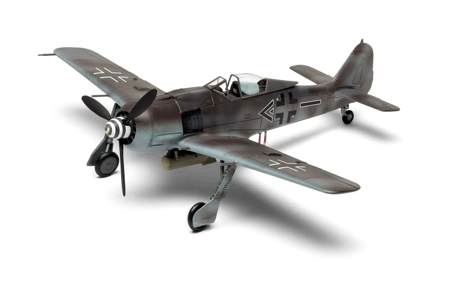 Airfix Focke-Wulf Fw190A-8/F-8 modellbyggsats 1:72 74 delar