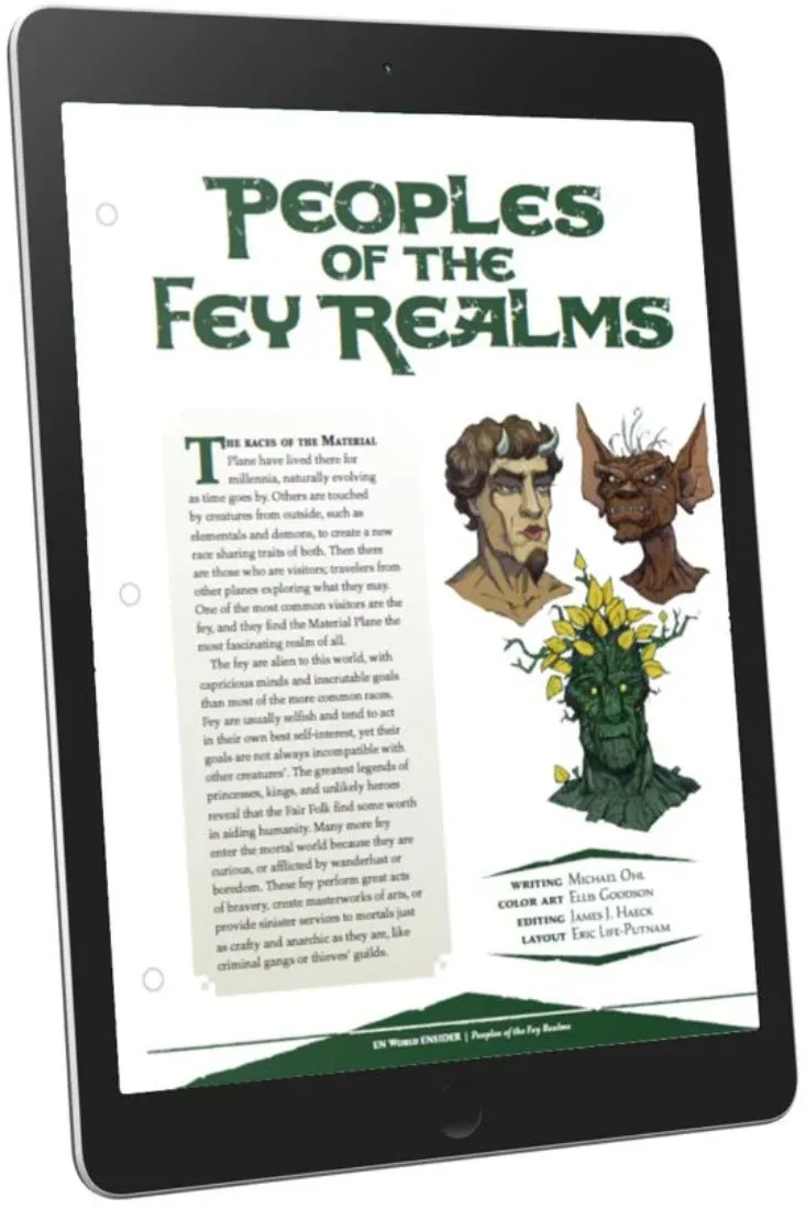 EN Publishing Peoples of the Fey Realms D&D 5e pdf 3 arter
