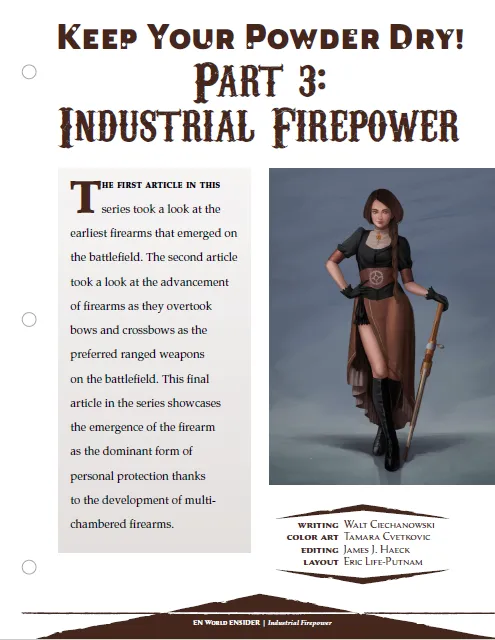 EN Publishing Keep Your Powder Dry 3 vapenbok PDF krutvapen