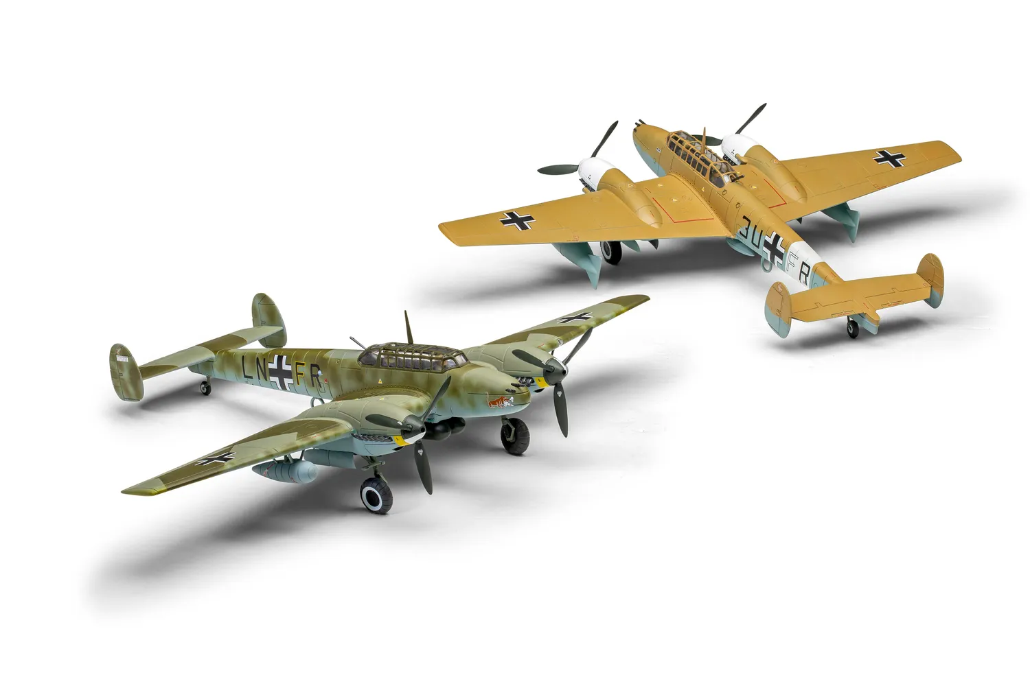 Airfix Messerschmitt Bf110E E-2 TROP modellbyggsats 1:72