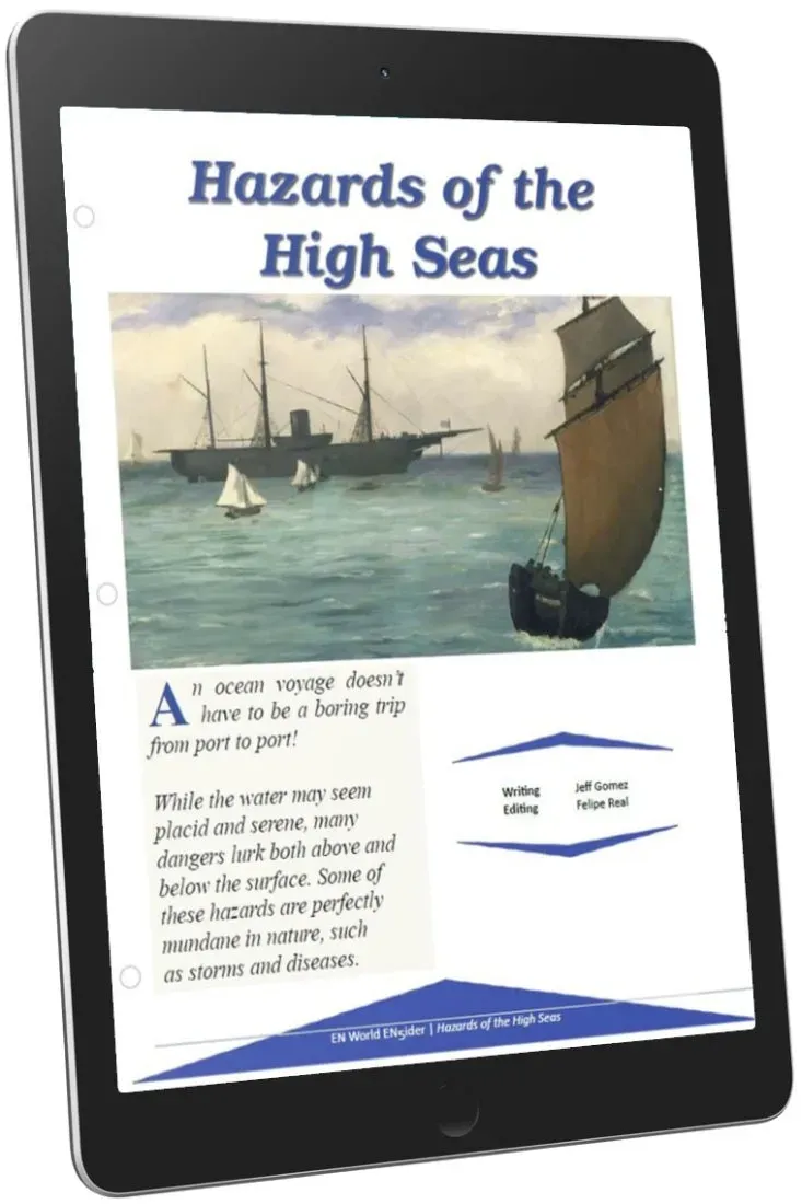 EN Publishing Hazards of the High Seas sjöäventyr PDF