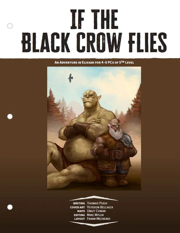 EN Publishing If The Black Crow Flies äventyr PDF 5e