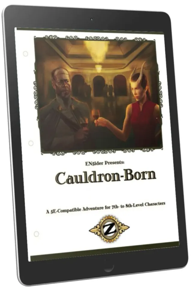 EN Publishing ZEITGEIST Gears of Revolution 5 Cauldron Born äventyr PDF