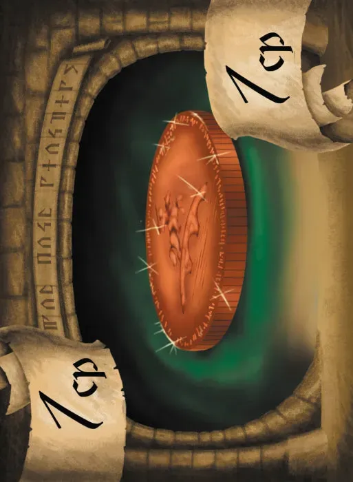 EN Publishing Tabletop Money Copper Piece Deck kortlek 40 kort