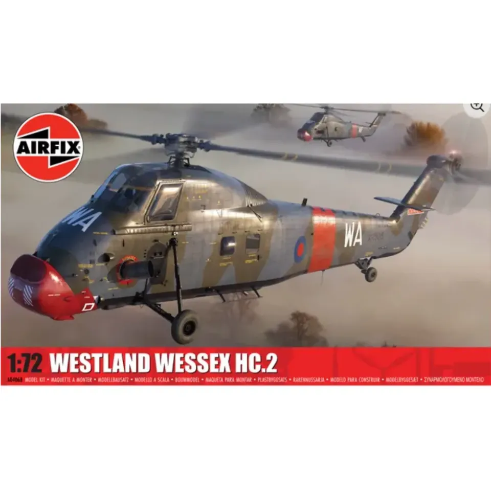 Airfix Westland Wessex HC.2 modellbyggsats 1:72 134 delar