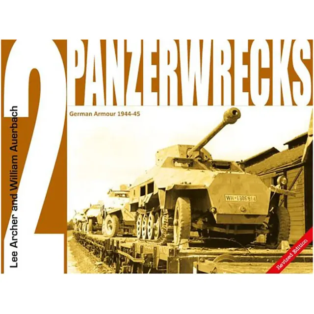 Panzerwrecks 2 German Armour 1944-45 bok vrakbilder