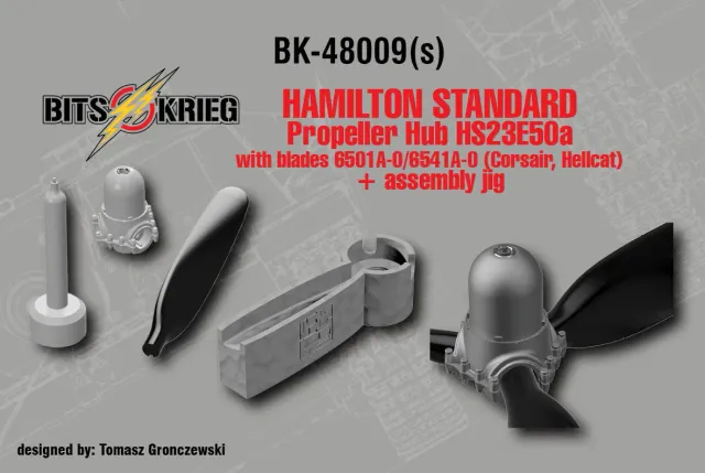 Rossagraph BitsKrieg BK48009S propellernav HS23E50a jigg 1/48
