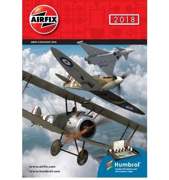 Airfix Catalogue 2018 katalog 1:48 1:72 nya modeller