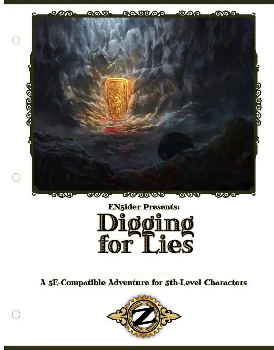 EN Publishing Zeitgeist 3 Digging For Lies äventyr PDF nivå 5