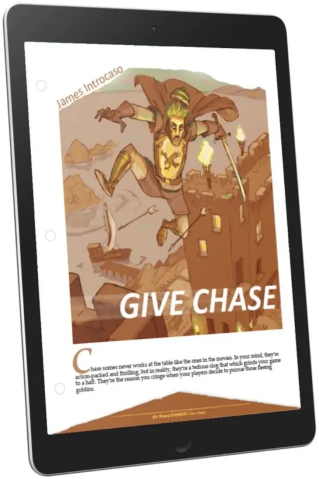 EN Publishing Give Chase D&D 5e rollspel PDF