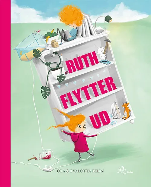 ABC Forlag Ruth flytter ud barnbok inbunden bilderbok