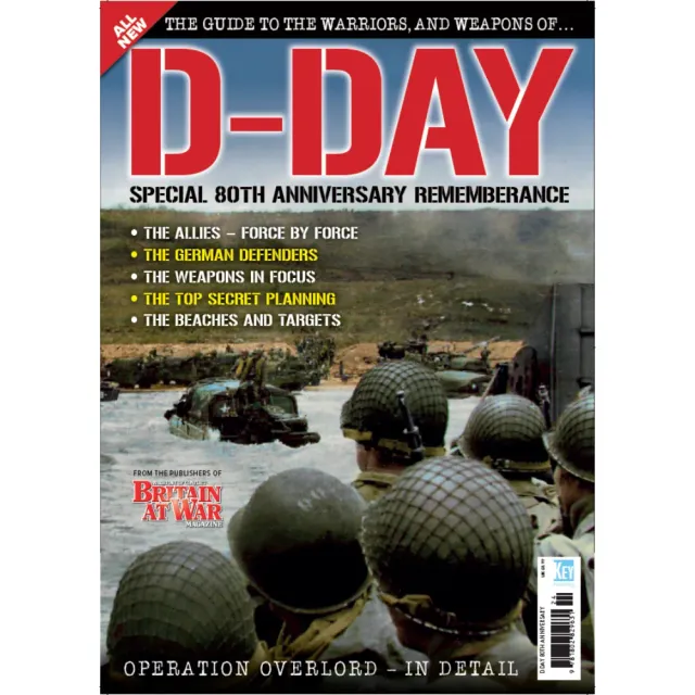 Key D-Day 80th Anniversary tidning 116 sidor