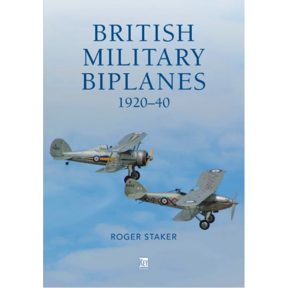British Military Biplanes Vol 2 bok 1920-40 dubbeldäckare