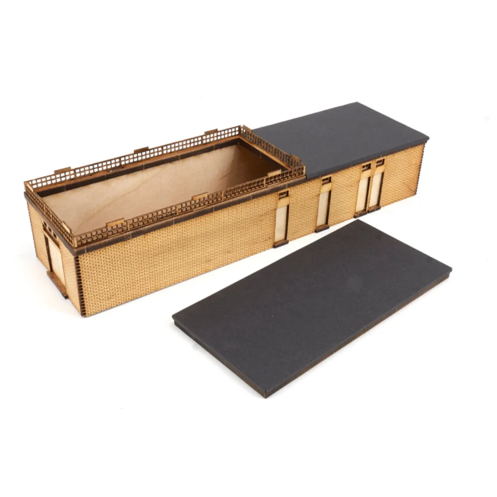 PJM Models WCML Relay Room 00 byggsats OO plywood