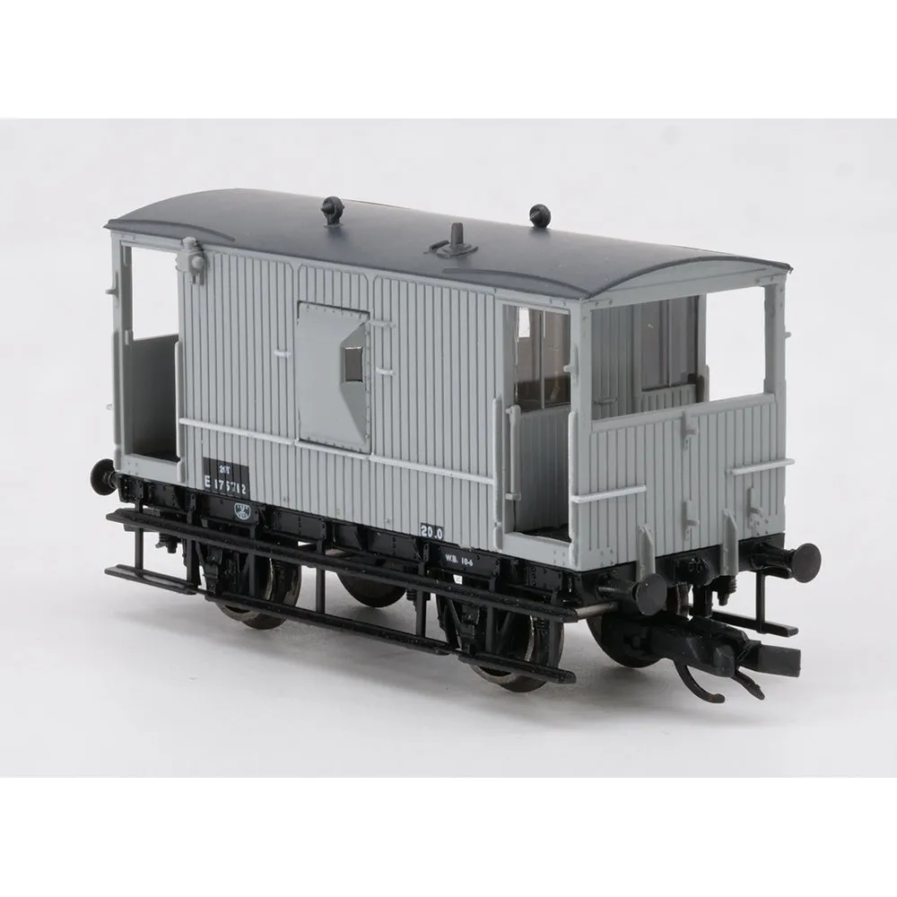 Hornby TT:120 BR Dia 064 Toad E bromsvagn grå E175712
