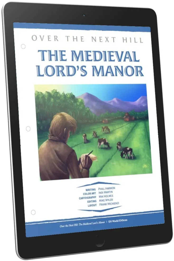 EN Publishing Medieval Lord's Manor rollspel PDF baroni