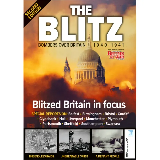 Britain at War The Blitz 1940-41 tidning 116 sidor