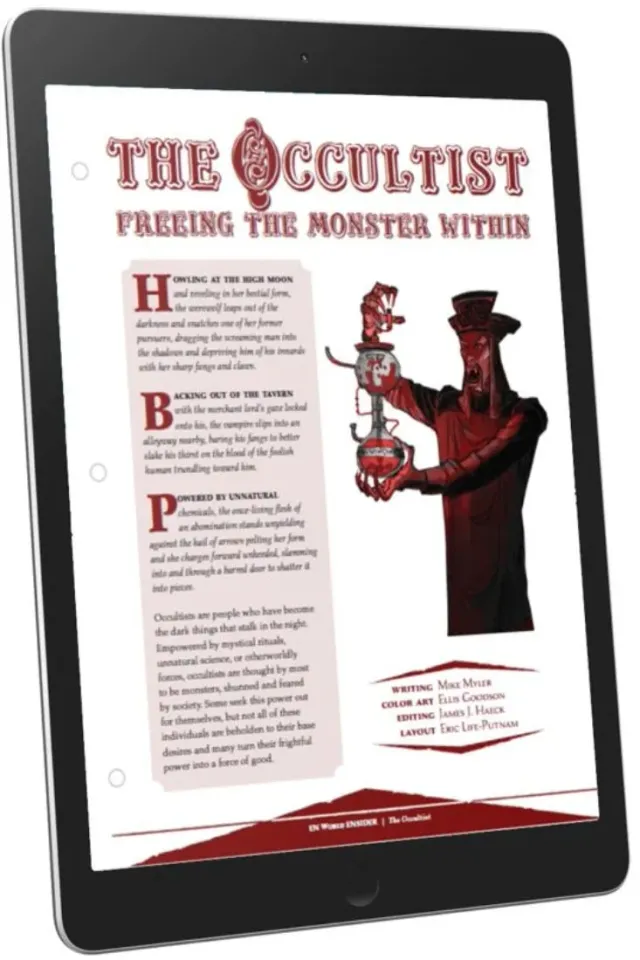 EN Publishing The Occultist D&D 5e rollspels-pdf