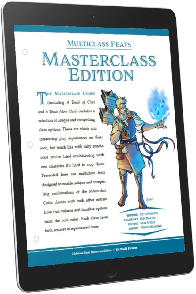 EN Publishing Multiclass Feats Masterclass D&D feats PDF