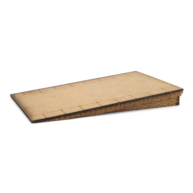 PJM Models OO Platform Ramp Pack byggsats blockkant 2-pack