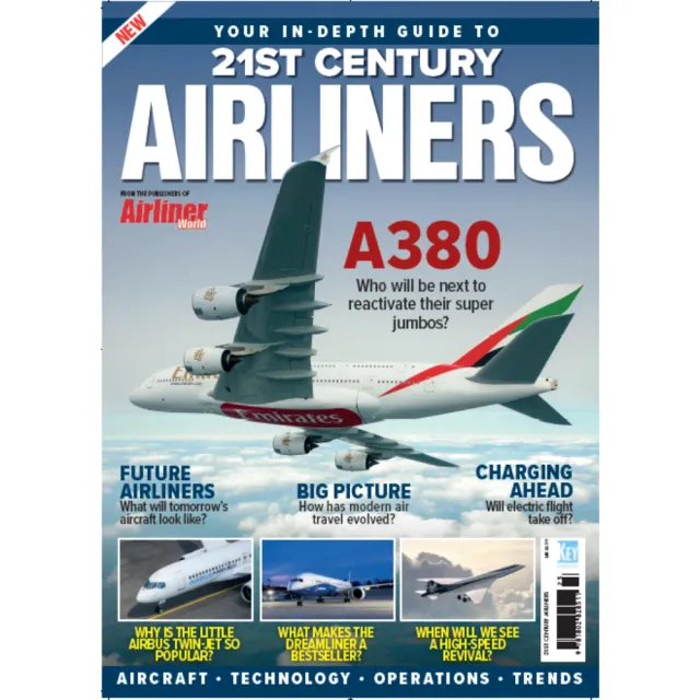 Airliner World 21st Century Airliners tidning 116 sidor