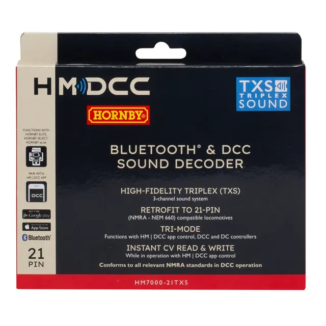 Hornby HM7000-21TXS ljuddekoder 21-pin Bluetooth