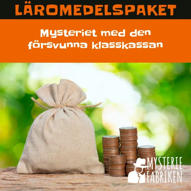 Mysteriefabriken Mysteriet med den försvunna klasskassan läromedel