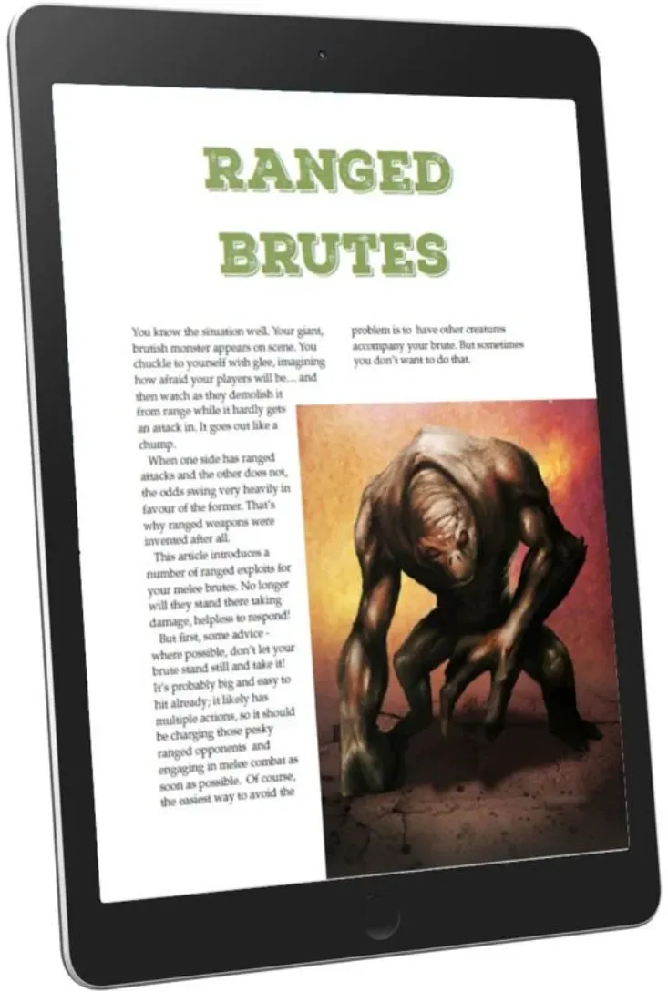 EN Publishing Ranged Brutes WOIN PDF stridsexploits