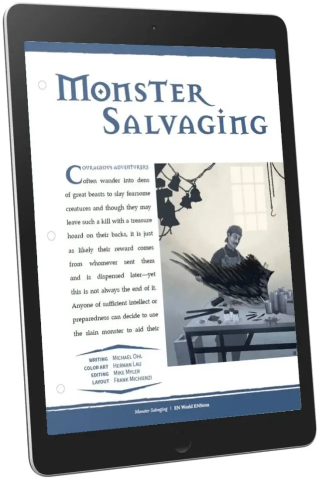 EN Publishing Monster Salvaging monsterbok PDF 5e