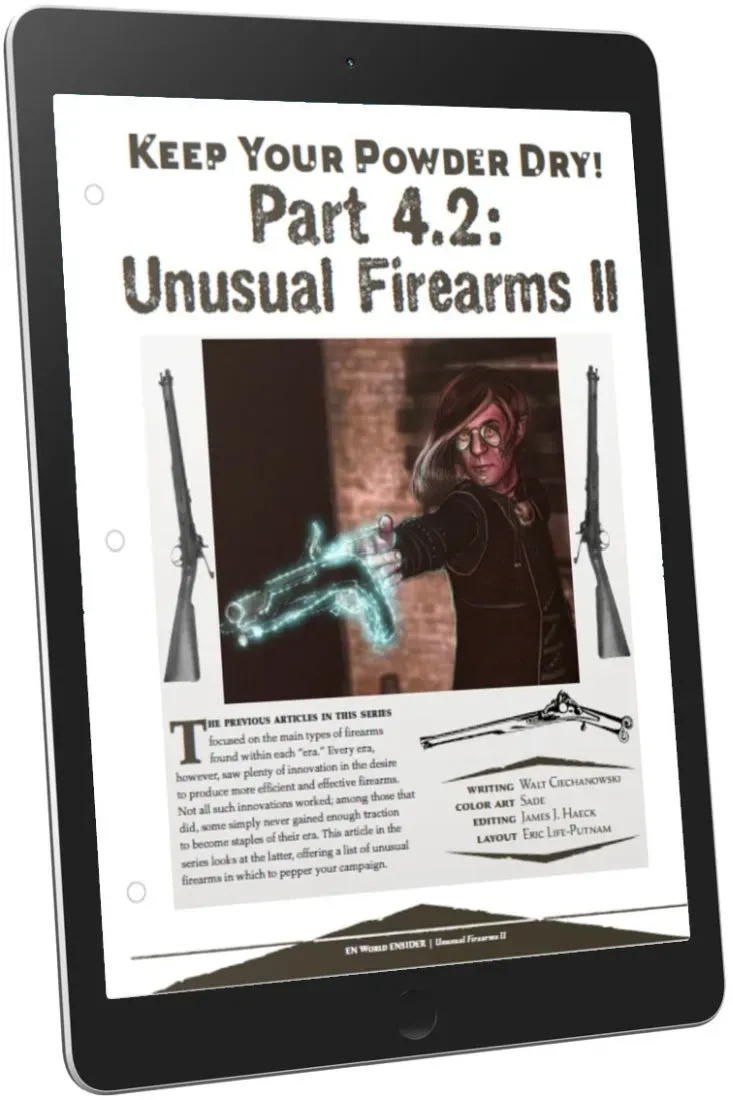 EN Publishing Keep Your Powder Dry Part 4 Unusual Firearms II pdf