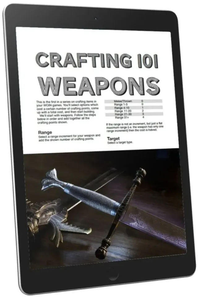 EN Publishing Crafting 101 Weapons hantverk PDF WOIN