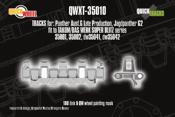 Rossagraph QuickWheel QWXT-35010 band 1:35 Panther G