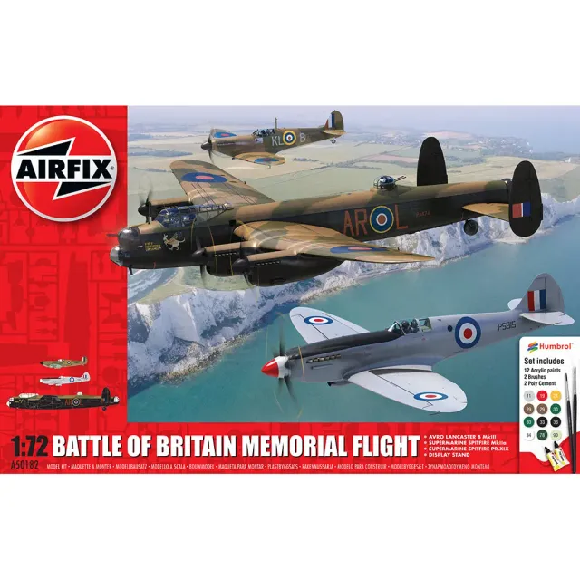 Airfix Battle of Britain Memorial Flight byggsats 1/72 presentask