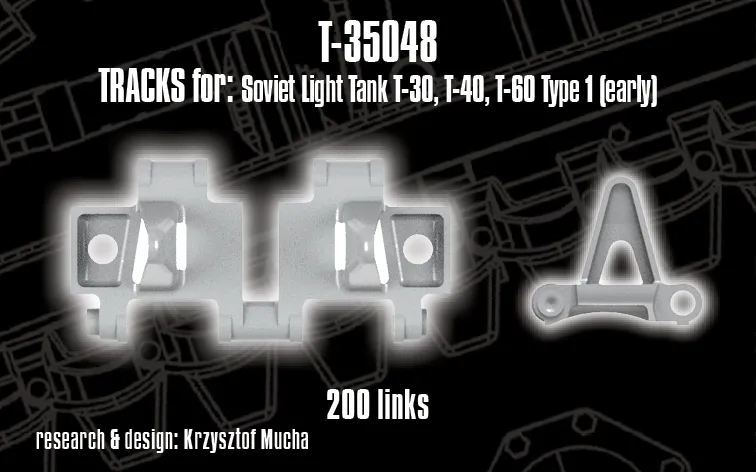 Rossagraph QuickTracks T-35048 larvband T-30 T-60 1/35