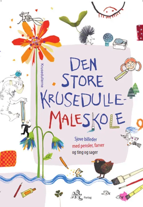 ABC Forlag Store Krusedulle-maleskole pysselbok