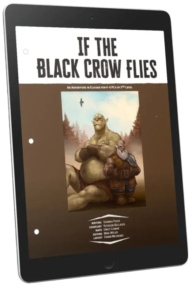 EN Publishing If The Black Crow Flies äventyr PDF 5e