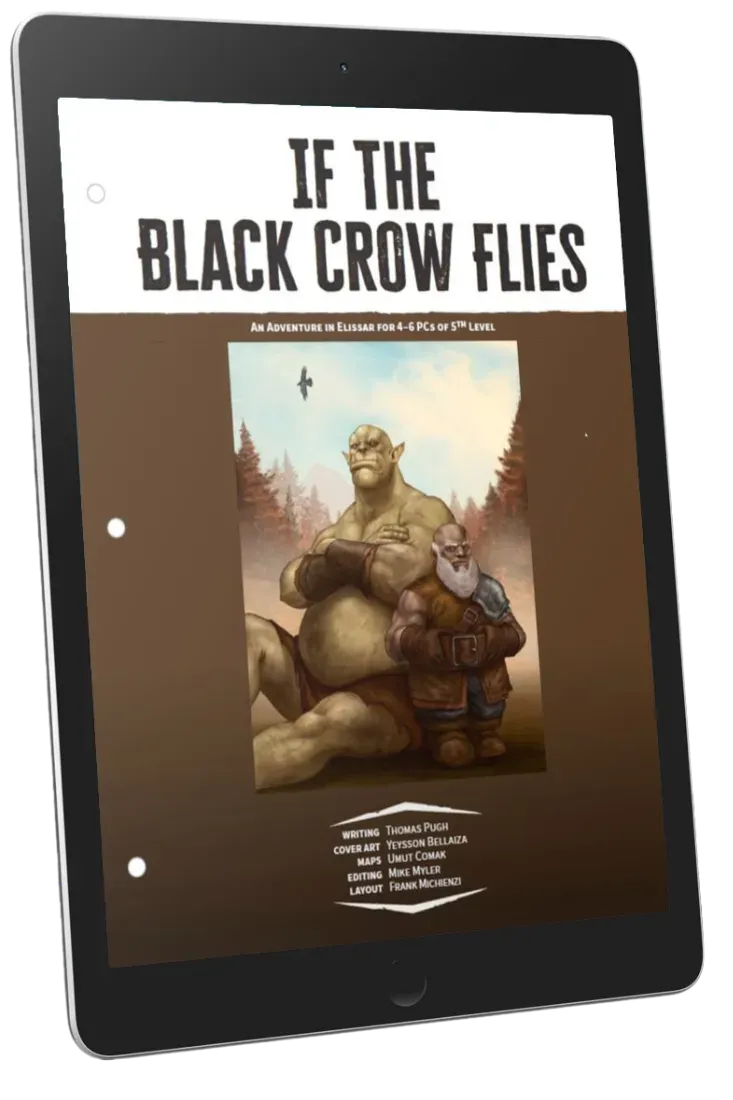 EN Publishing If The Black Crow Flies äventyr PDF 5e