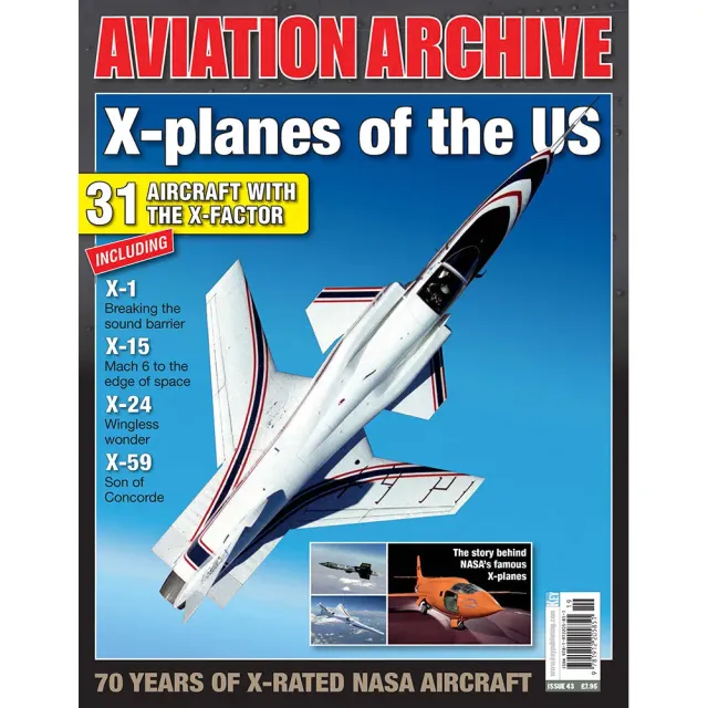 Aviation Archive X-planes of the US nr 43 tidning X-plan