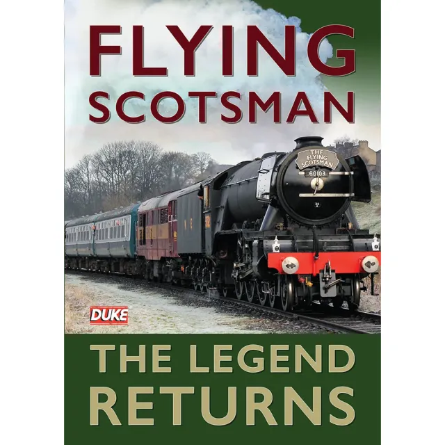 Flying Scotsman The Legend Returns dvd-film ånglok