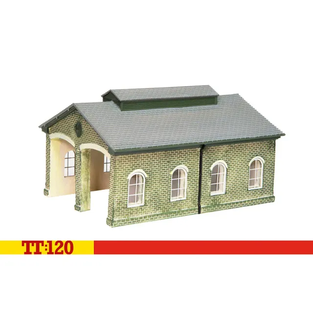 Hornby TT:120 TT9006 lokstall tvåspårig