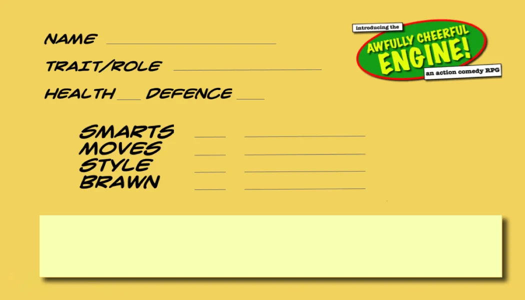 EN Publishing Awfully Cheerful ID Cards kort PDF gratis