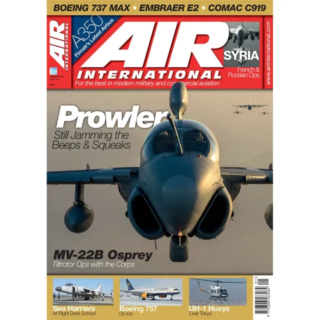 AIR International januari 2016 tidning lösnummer flyghistoria